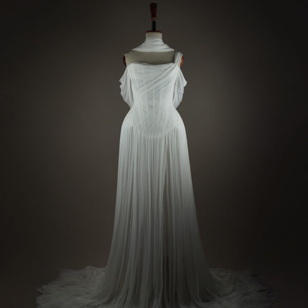DRAPED GOWN